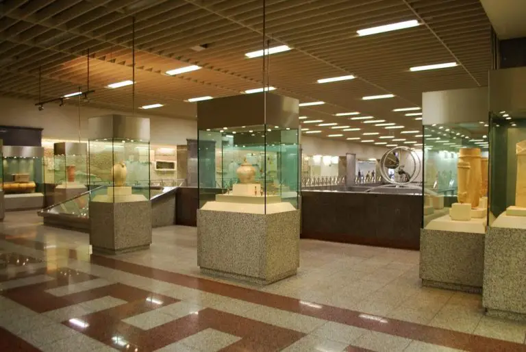 At the Athens metro stations you can admire archaeological finds